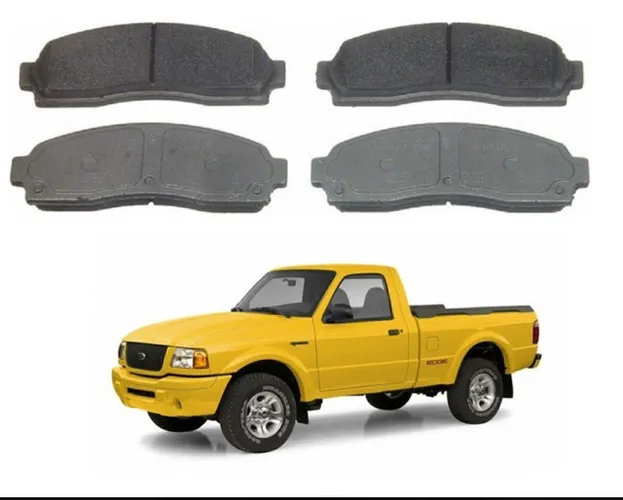 Pastilha Freio Diant. Ford Ranger 2.3/2.5/2.8/3.0/4.0 1995-2012