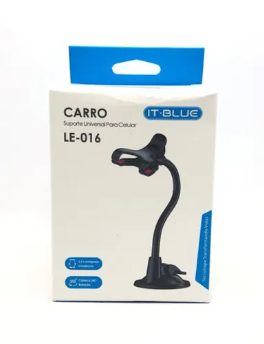 Suporte Veicular Para Celular ou GPS com Ventosa Exbom SP-T20 Novo na Caixa