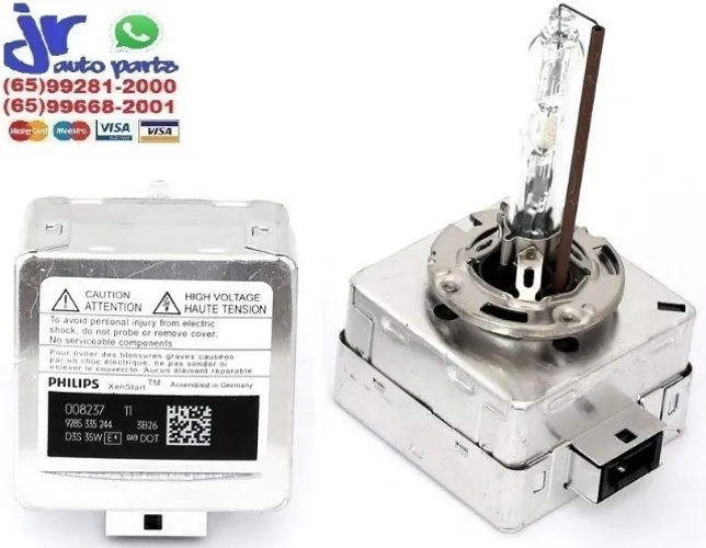 Xênon D3S PK32d-5 Luz Branca 5500K 35W 12V Reposição