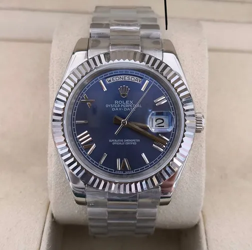 Shop Floripa - Rolex DayDate Prata e Azul