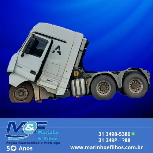 Sucata MB Actros 2651 2017 (Venda de Peças)