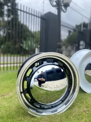 Rodas Mirror T0113 Preto Brilhante 4x100/114 - 15x6,5 Offset 30 (Nv)