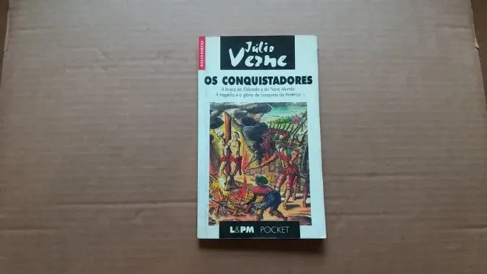 Livro - Os Conquistadores - Júlio Verne