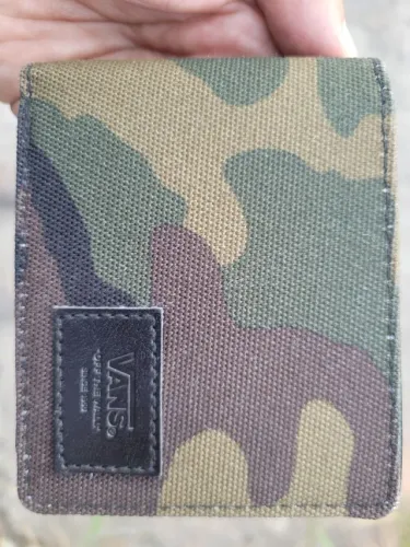 Carteira Vans Camuflada original