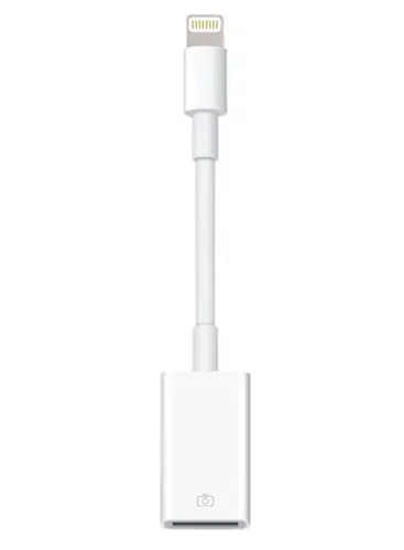Cabo Otg Lighting Usb Compatível iPhone E iPad Pendrive
