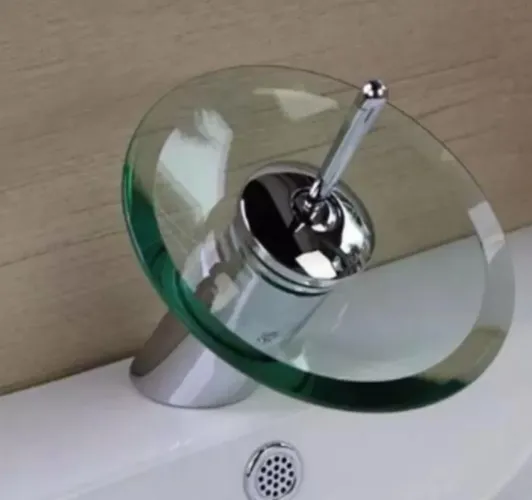 Torneira de Banheiro mono comando bica baixa kit água fria