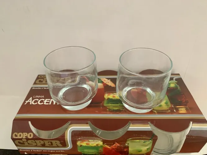 Jogo de Copos Cisper Accent - 6 Peças