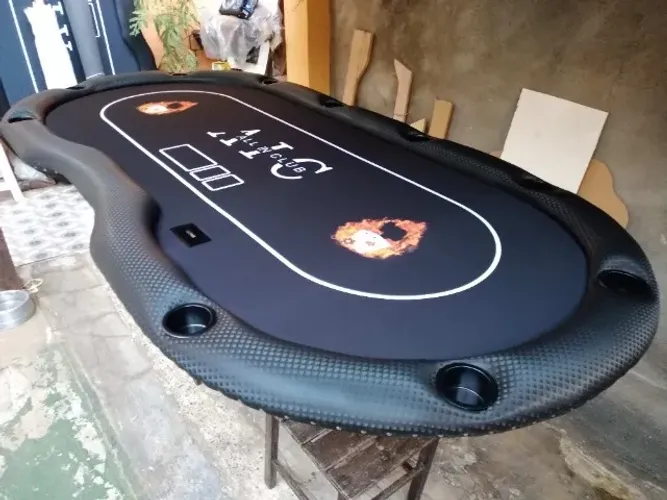 Tampo de Mesa de Poker Profissional