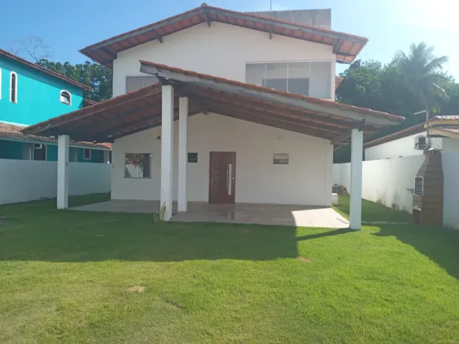 Linda Casa, 4/4, Condomínio Fechado, Praia Privativa!! Venda ou Aluguel Temporada!