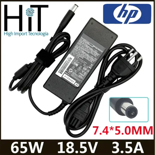 Fonte Carregador Notebook HP Grosso 7.4mm x 5mm 18.5v 3.5A 65W