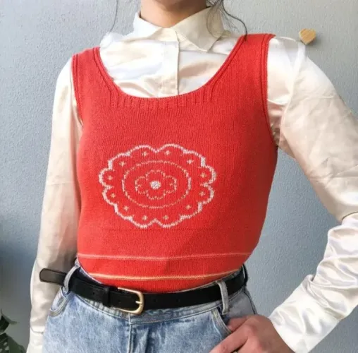 Pullover vermelho