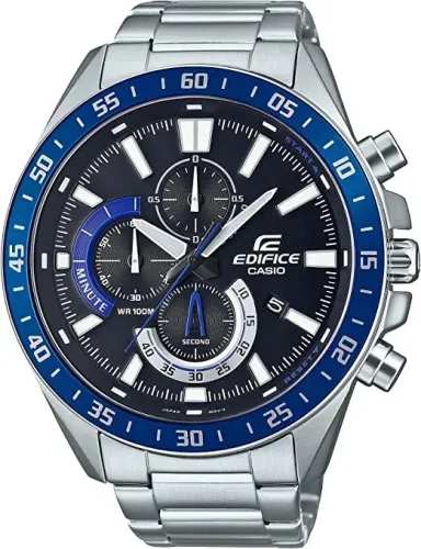 Relógio Casio Efv620d-1a2v, Edifice Aço Inoxidável