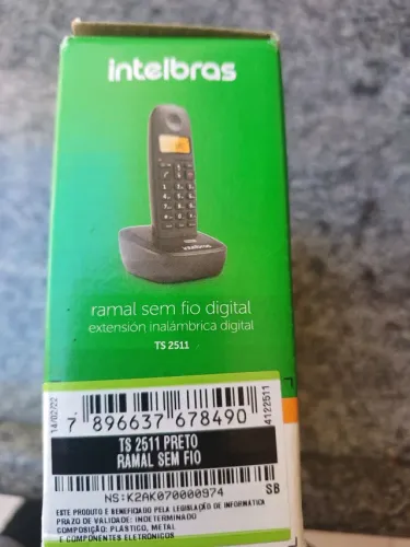 Ramal sem fio TS2511 preto
