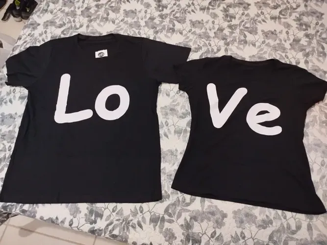 Camisetas casal LOVE