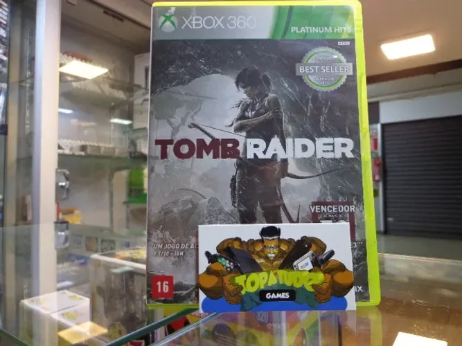 Jogo Tomb Raiden XBox 360 Conservado