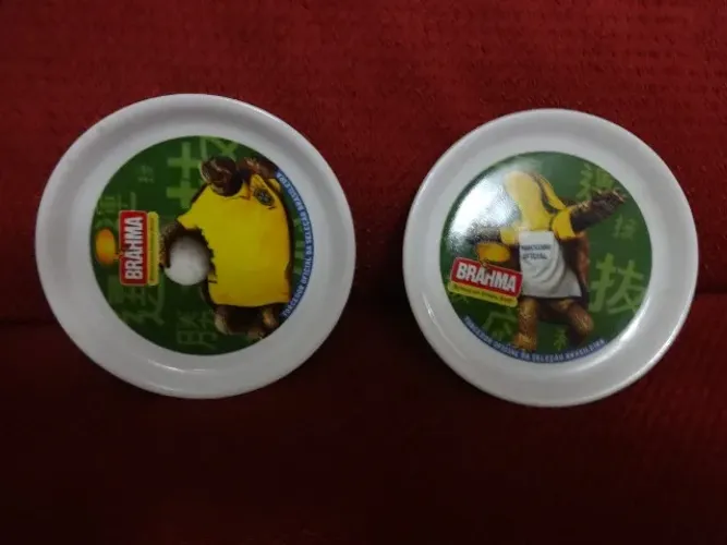 2 porta copos da Copa de 2002