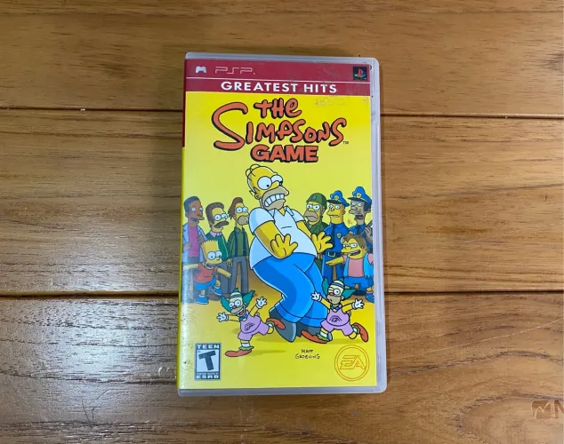 jogo the simpsons game - psp (envio olx pay)