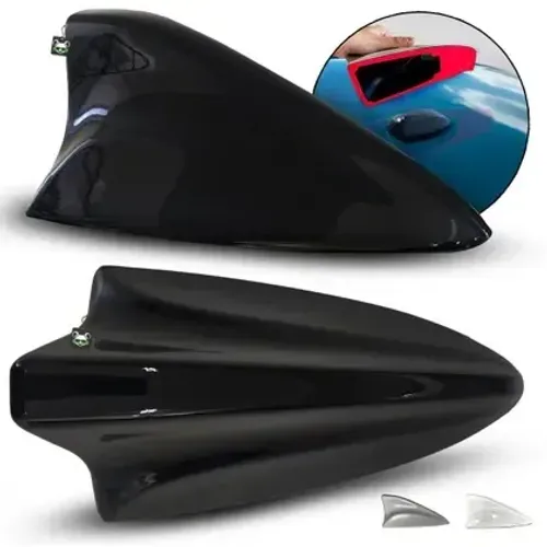 Antena Big Grande Tubarao Shark Universal Exter Carro FM/AM