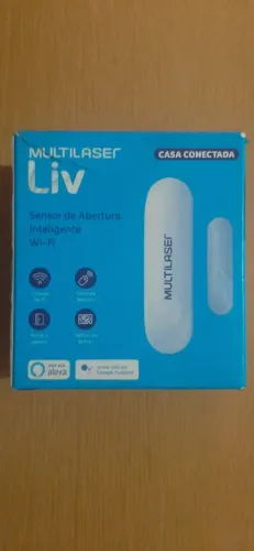 Sensor de Abertura Inteligente Multilaser Liv - Wi-Fi