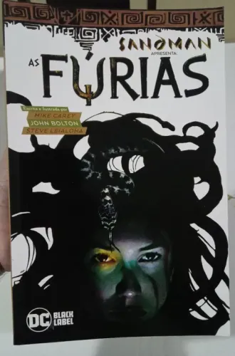 HQ as Fúrias da coleção Sandman Apresenta, Dc Black Label
