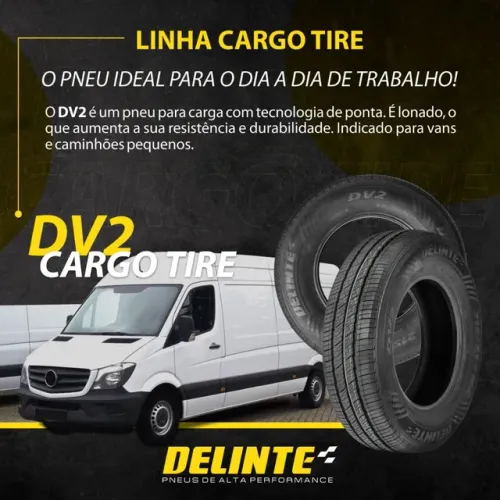 Pneu 205 70 15 Delinte Dv2 106/104 S carga 8 lonas Fiat Ducato