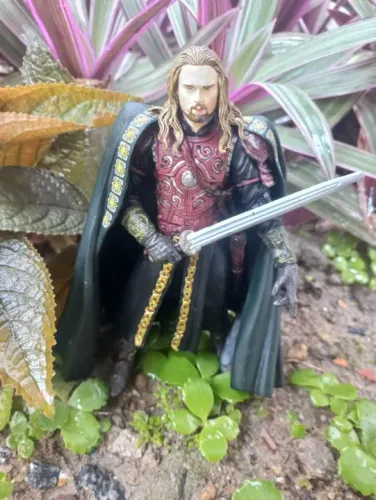 Eomer Coronation Senhor dos Anéis Toybiz