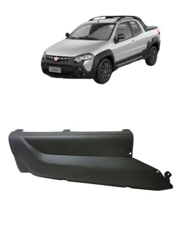 Moldura lateral direita Strada adventure 2009 2013