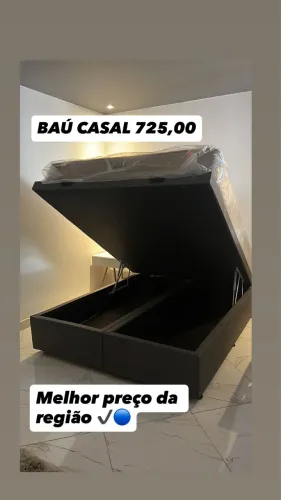 BAÚ CASAL melhor preço da região