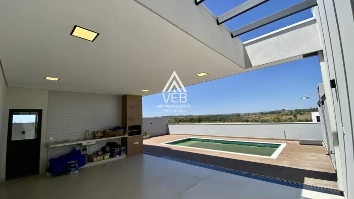 Casa em Condomínio para Venda em Boituva, Residencial Haras Inga Mirim, 3 dormitórios, 3 s
