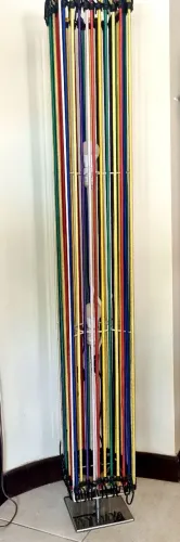 Luminária de chão colorida e estilosa! UNICA PEÇA!