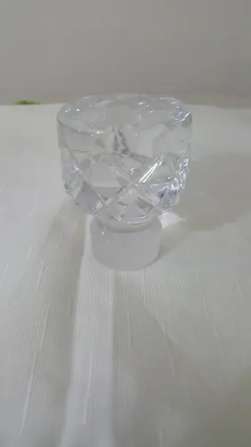 Tampa de cristal para garrafa
