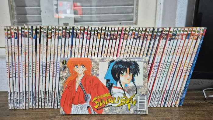 Coleção completa de Mangas de Samurai X