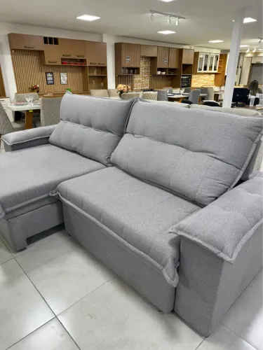 Sofá retrátil e reclinável tristan 2.90