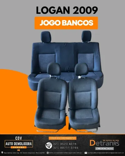 Conjunto Banco Logan 2009