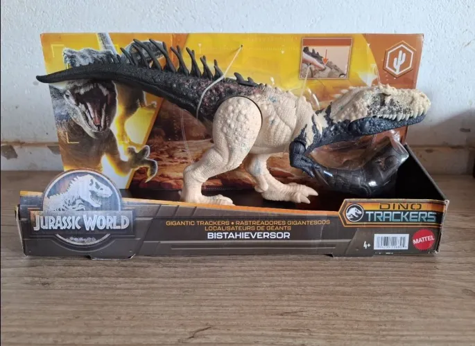 Dinossauro Bistahíevsor - Jurassic World - Dino Trackers - Mattel
