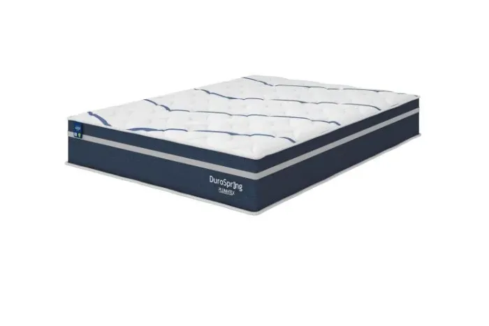 Colchão Casal DuroSpring Côr Marrom/Branco da Plumatex SURPREENDA-SE!! Ieusru