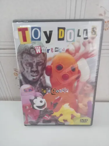 DVD novo lacrado Toy Dolls Were Mad Idle Gossip Punk