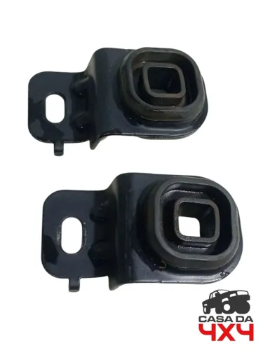 Par Suporte Radiador S10 2.8 2018  Preto