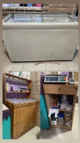 Kit completo de material de açaí