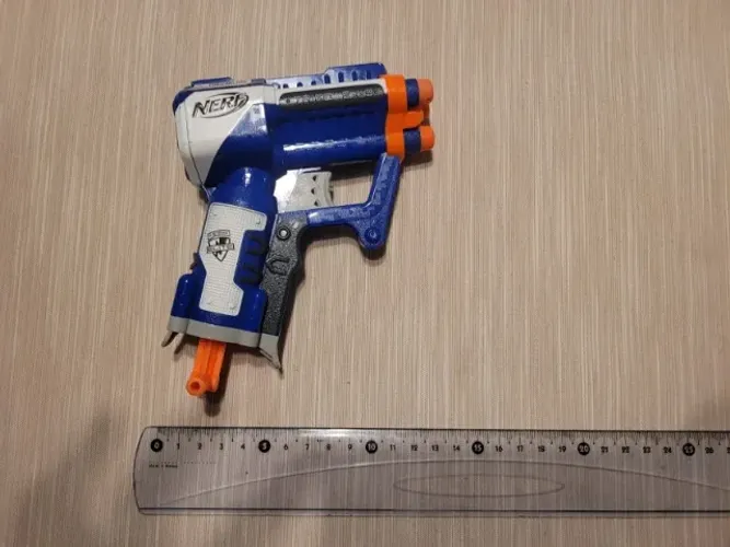 Nerf N-Strike Elite Triad EX-3 + 3 tiros (Arminha de Brinquedo)