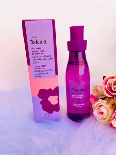 Body splash Ameixa e flor de baunilha 