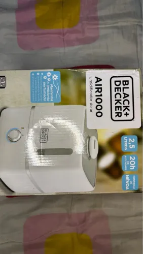 Umidificador ar black and decker