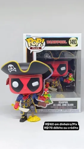 Funko Pop Deadpool As Long John Silver - Original