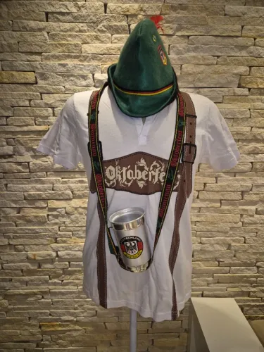 Kit Oktoberfest - camisa + chapéu + caneca