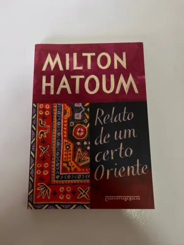 Livro Relato de um certo Oriente