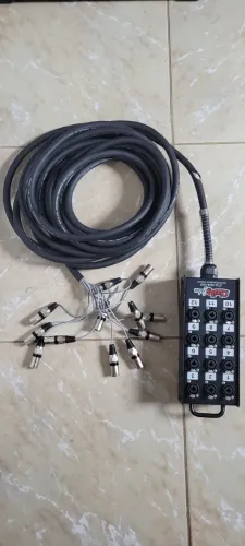 Medusa 12 Vias Com Conectores Combo - Cirilo Cabos 10 Metros