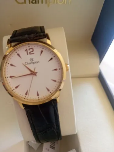 Relógio Champion Feminino com Pulseira de Couro