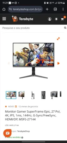 Monitor 4k 144hz