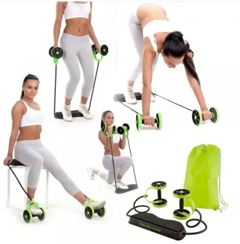 Rolo Abdominal com Resistência para Fortalecer Abdômen