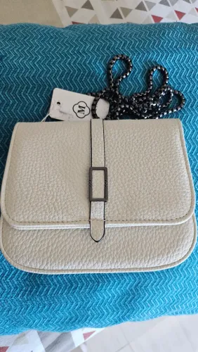 Bolsa de Ombro Feminina Bege